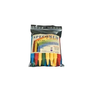Espéculo de otoscopio de un solo uso Specomed Colors 2.5 mm, bolsa de 400 unidades, compatible con Heine KaWe P Petit