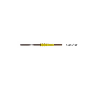Electrodo de electrocirugía desechable de 70 mm recubierto de teflón con cuchilla, caja con 24 unidades