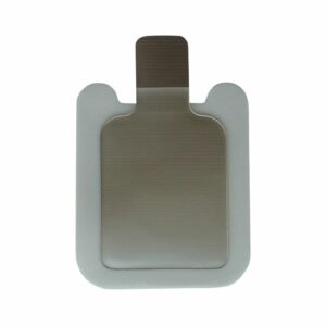 Placa electroquirurgica foam tamaño 88 x 74 mm, conexion TAB, caja de 25 unidades, sin sistema REM