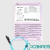 Electrodo desfibrilador pediátrico estándar Mediana con cable exterior, modelo D500, ref. F7986PW