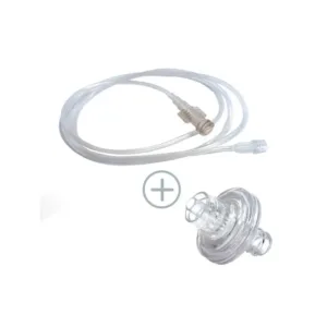 Tubo carboxiterapia compatible con Ryoblush macho/hembra de 150 cm con filtro