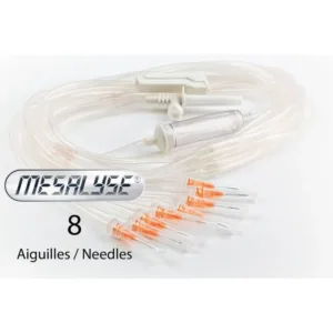 Kit mesoperfusión pulpo 8 agujas para mesoterapia