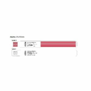 Brazalete termico medico hospitalario adulto 29mm x 292mm con cierre adhesivo inviolable