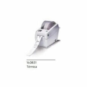 Impresora térmica modelo LP2824 con ancho de cabezal de 54 mm y conexiones serie, paralelo y USB