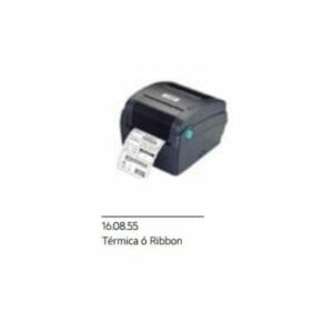 Impresora térmica modelo TSC TTP-245, ancho 104 mm, conexión USB para identificación sanitaria