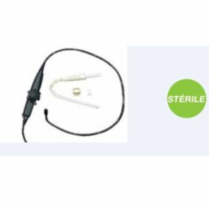 Kit adulto  de Funda sonda de ecógrafo transesofagica estéril, de Poliuretano sin latex, Medidas 2.5cm reduce a 1.1 x 100cm
