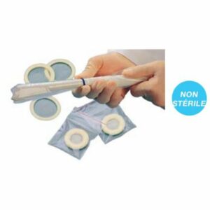 Funda sonda ecógrafo vaginal anal  Ultra Cover TM Latex no lubricada no estéril Medidas 2,6x30cm.