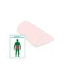Posicionador semicilíndrico de gel diámetro 180 mm largo 760 mm alto 60 mm soporte ergonómico prevención úlceras