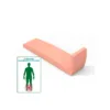 Posicionador de pierna en forma de L 690x180x200 mm acolchado piel sintética