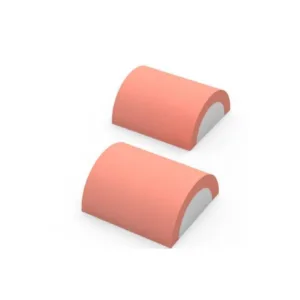 Posicionador semicilindrico 220x200x100 mm para soporte y estabilizacion de extremidades medicas
