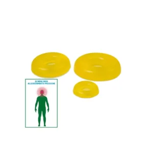 Almohadilla gel donut 200x45mm para cabeza prevención úlceras presión