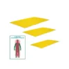 Posicionador corporal de gel de 800x500x13 mm para soporte ergonómico y distribución de presión