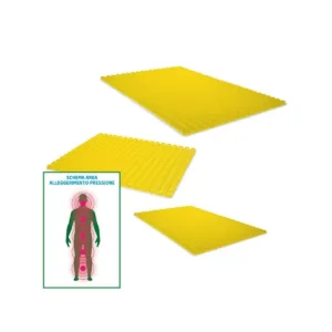 Placa de descarga con gel para posicionador dimensiones 800x450x16mm alivio presion paciente
