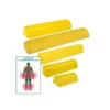 Posicionador semicilíndrico de gel 470x150x80 mm para soporte ergonómico y prevención de úlceras