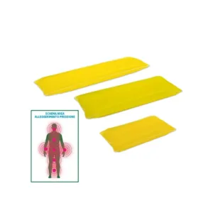 Posicionador universal de gel 250x130x30 mm para soporte ergonómico y prevención de úlceras por decúbito