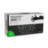 GUANTE NITRILO SENSITIVE NEGRO SANYC
