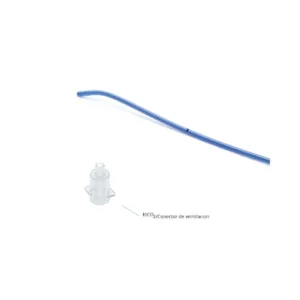 Guia de Tubo Endotraqueal con Lumen de Ventilacion y punta curva de PVC, Tamaño 5,0 MM