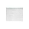 Bolsa contenedora esteril transparente 56x52 cm con adhesivo para gasas quirurgicas