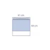 Funda de polietileno transparente para casete de rayos X grande 61 x 102 cm, pack de 20 unidades
