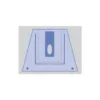 Bolsa estéril de polietileno transparente para procedimiento de hombro con fenestración de 19 x 25 cm