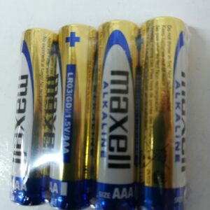 Pila alcalina Maxell AAA LR03 referencia 0632028 para equipos médicos