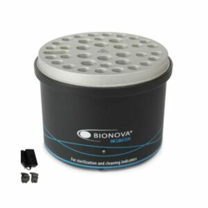 Incubadora dual para indicadores biologicos con posiciones para BT23 y formatos reducidos, temperatura ajustable 37+/-2ºC o 60+/-2ºC