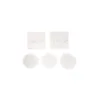 Set de preparacion medica con 20 gasas TNT 10x10 cm y 3 recipientes 120 ml en blister rigido grande