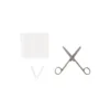 Set ginecologia obstetricia con pinza bahr gasas TNT tijera metalica