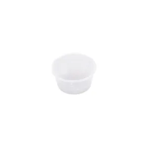 Recipiente redondo estéril de 60 ml para recogida de líquidos médicos, ideal para hospitales y laboratorios clínicos