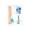 Kit Percutaneo para traqueostomia cricotirotomia coniotomia o laringotomia. Canula estandar con brida fija