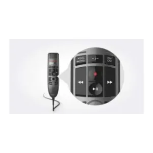 SpeechMike III Pro Premium LFH3500 micrófono dictado profesional con reconocimiento de voz