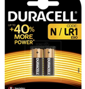 Pila Duracell LR-01, blister de 2 unidades, ref. 0385012