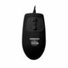 Ratón médico USB Mighty Mouse color negro, diseño hermético y sumergible