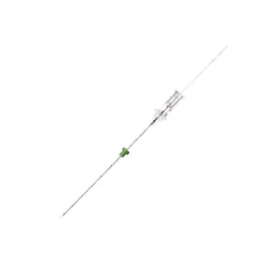 Marcador metálico 21G para localización de lesiones en la mama disponible en longitudes 6, 9, 11 y 15 cm