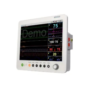 Monitor F15 Patient Core con pantalla TFT LED de 15 pulgadas y 7 canales ECG