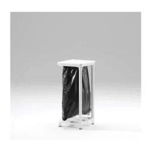Colector de residuos RM compatible sin ruedas y con tapa, bolsa incluida