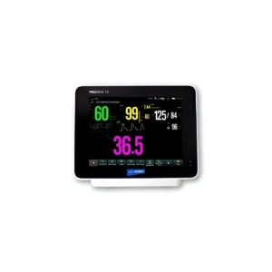 Monitor Compacto 7 de signos vitales con pantalla tactil de 12.1 pulgadas para cuidados intensivos