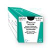 Sutura NYLON PREMISUT Sin Aguja 4/0 Negra 3X45cm, monofilamento negro, caja 12 unidades