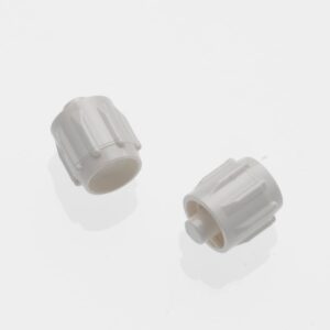 Tapon obturador macho luer lock blanco abs ref obtmb