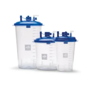 Recipiente MED-RIGID de 2 litros para recolección de fluidos quirúrgicos