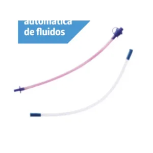 Tubo en tándem para recipiente MED-RIGID, conexión sistema aspiración