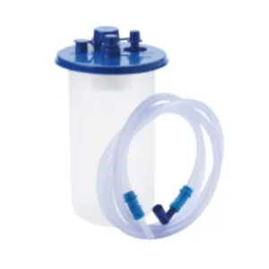 Bolsa de aspiración MED-SOFT de 1.5 litros con tubo de 6 mm x 1.8 m para recolección de fluidos médicos