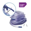 Rollo tubo de aspiración quirúrgico 30 metros 5 mm con conector ORNEX