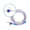 Tubo de aspiracion quirurgico de 6mm x 300cm con control de vacio para adulto