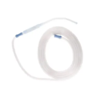 Set cánula Yankauer rígida con tubo de aspiración de 6mm y 3 metros, modelo CH22, 275mm