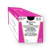 Sutura absorbible multifilamento PGA Prime aguja 3/8 triangular corte convencional 16mm hilo 4/0 incolora 45cm