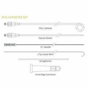 PCNS Medpro Kit de Cateter Percutaneo para Drejane de Nefrostomia PCN cahnos tipo cook medical boston catheter set foto 2