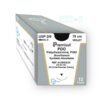 Sutura absorbible monofilamento Polidioxanona PDO 3/8 triangular DS26mm 2/0 violeta 75cm