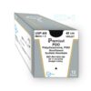 Sutura absorbible monofilamento polidioxanona PDO GS13mm 4/0 violeta 45cm para cirugía general y oftalmología