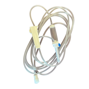 Equipo Infusion 1 Via Gravedad 300Cm Serie 5.5 Gravity Per1Fl300 con conector Luerlock y material libre de BPA